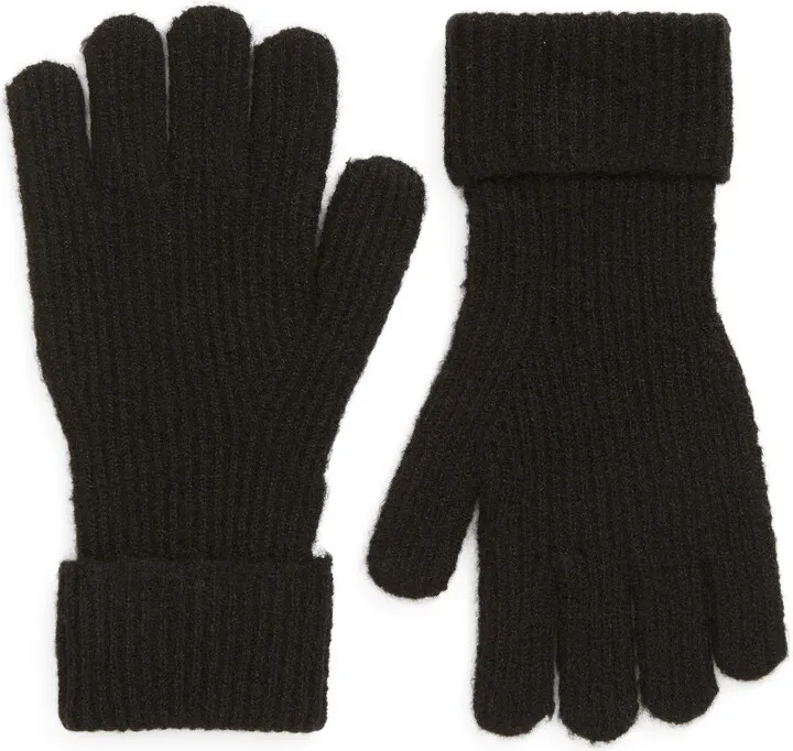 Brittea Magnolia Rib Knit Gloves