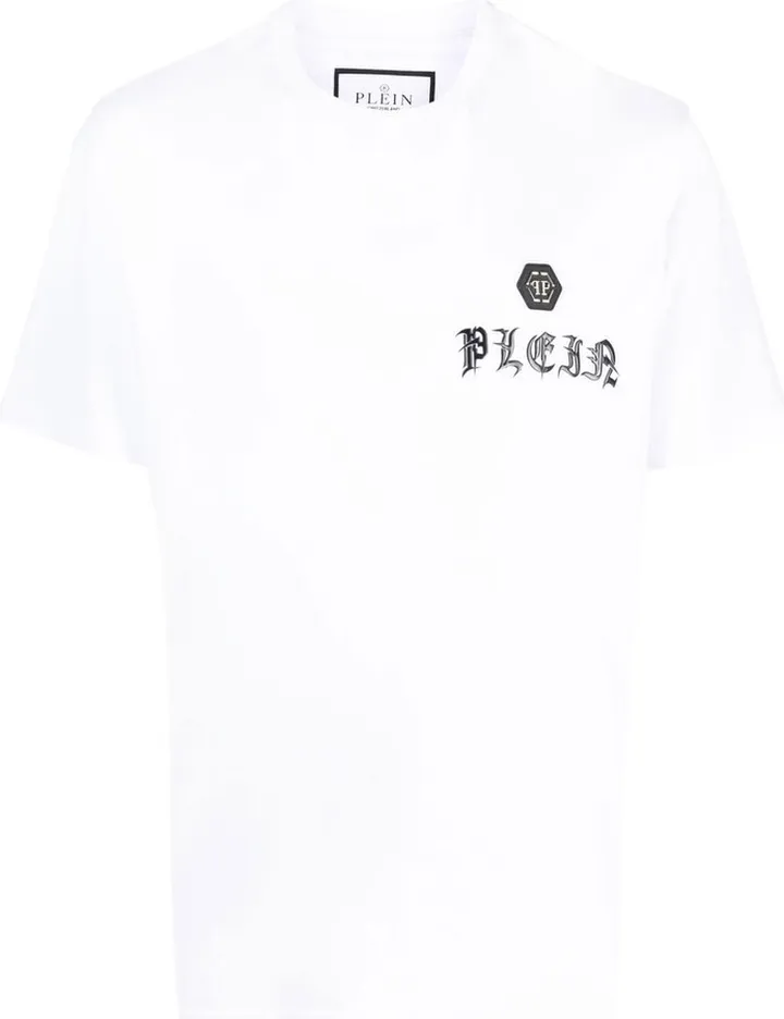 chest logo-print detail T-shirt