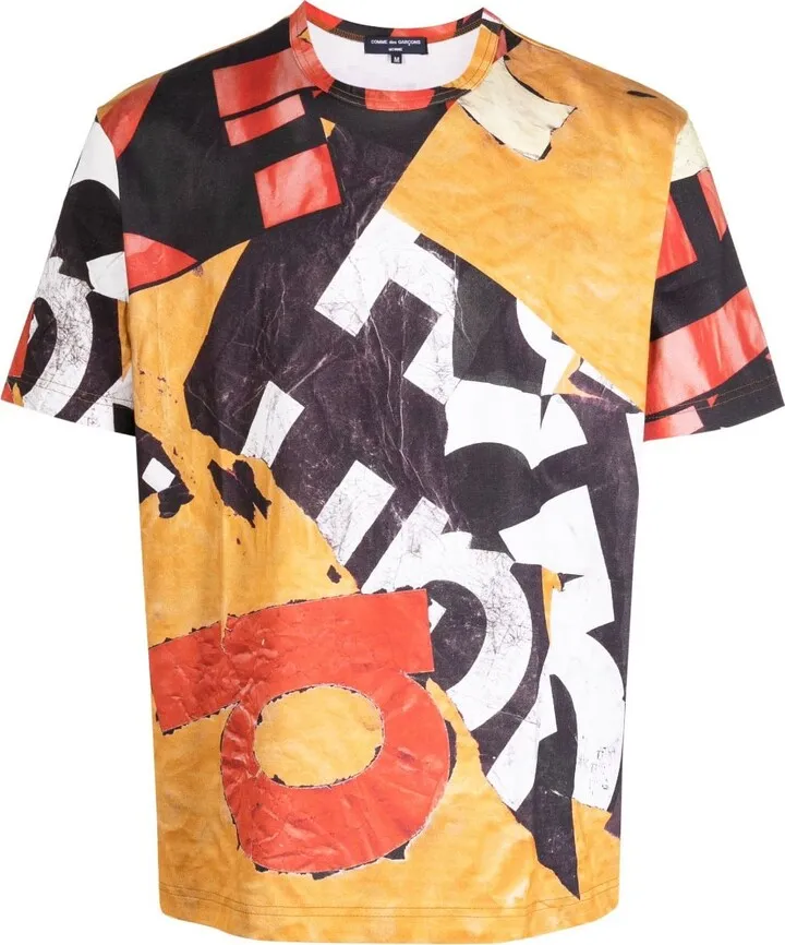 graphic-print short-sleeve T-shirt