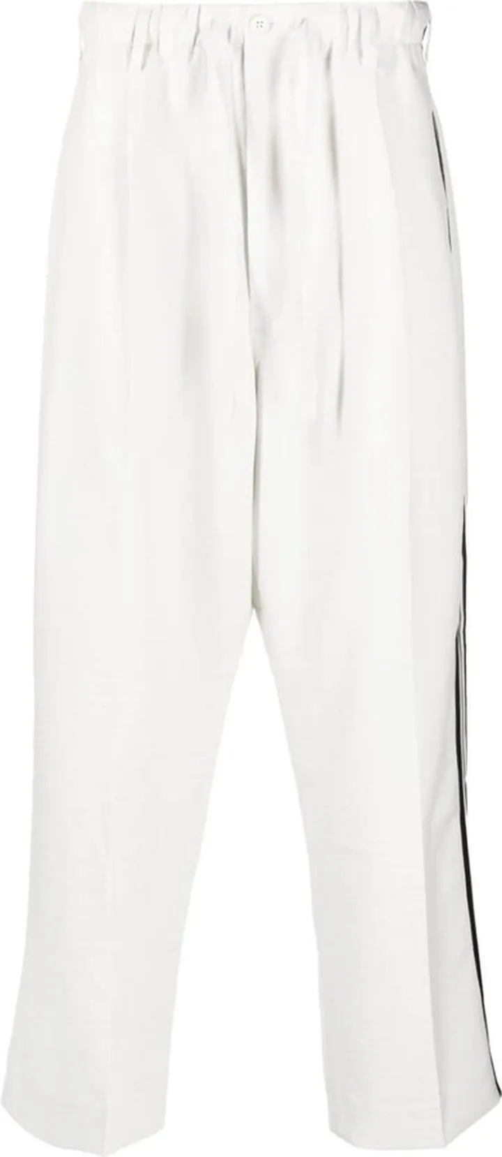 Straight-Leg Side-Stripe Trousers