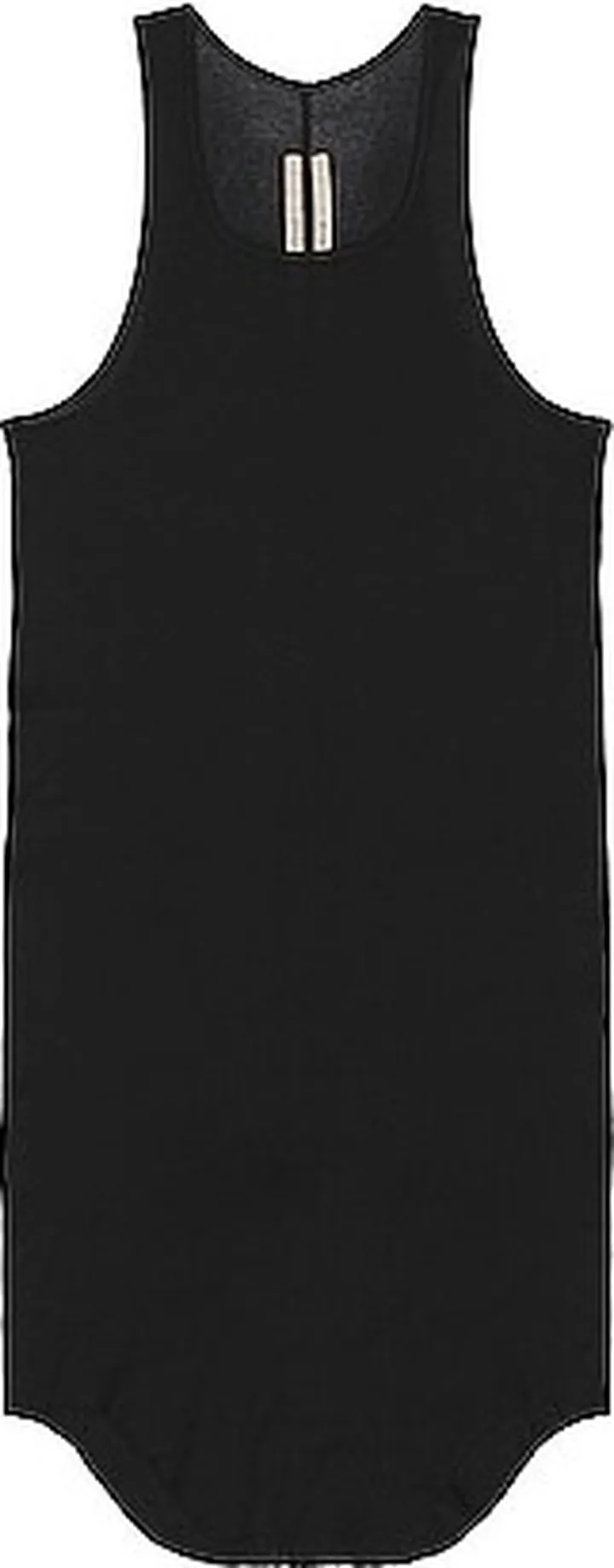 Rick Owens Basic Rib Tank in Black
