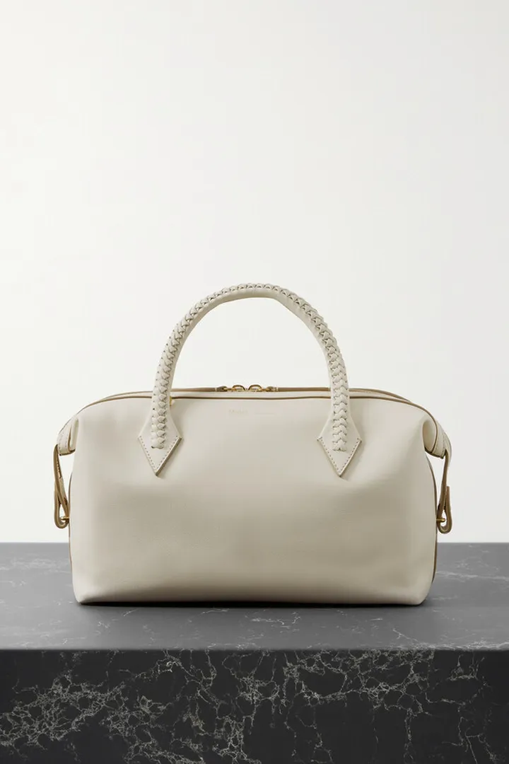 Métier - Perriand City Small Leather Tote - Off-white