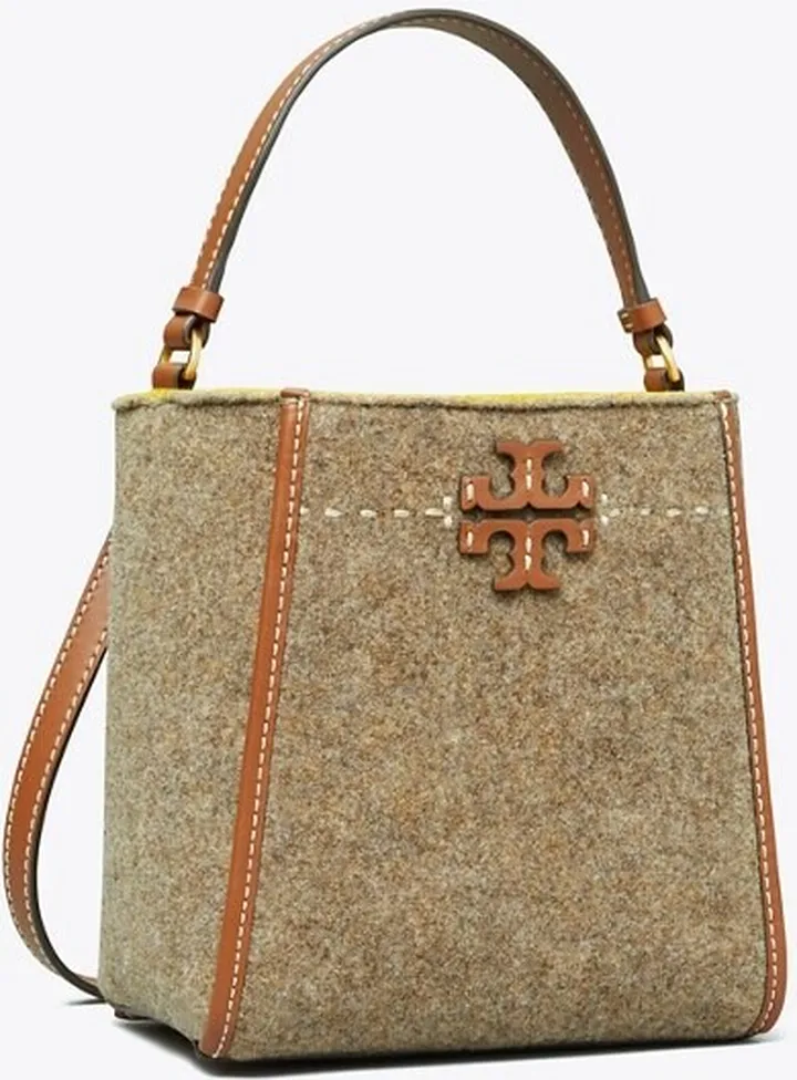 McGraw Felt Small Bucket Bag
