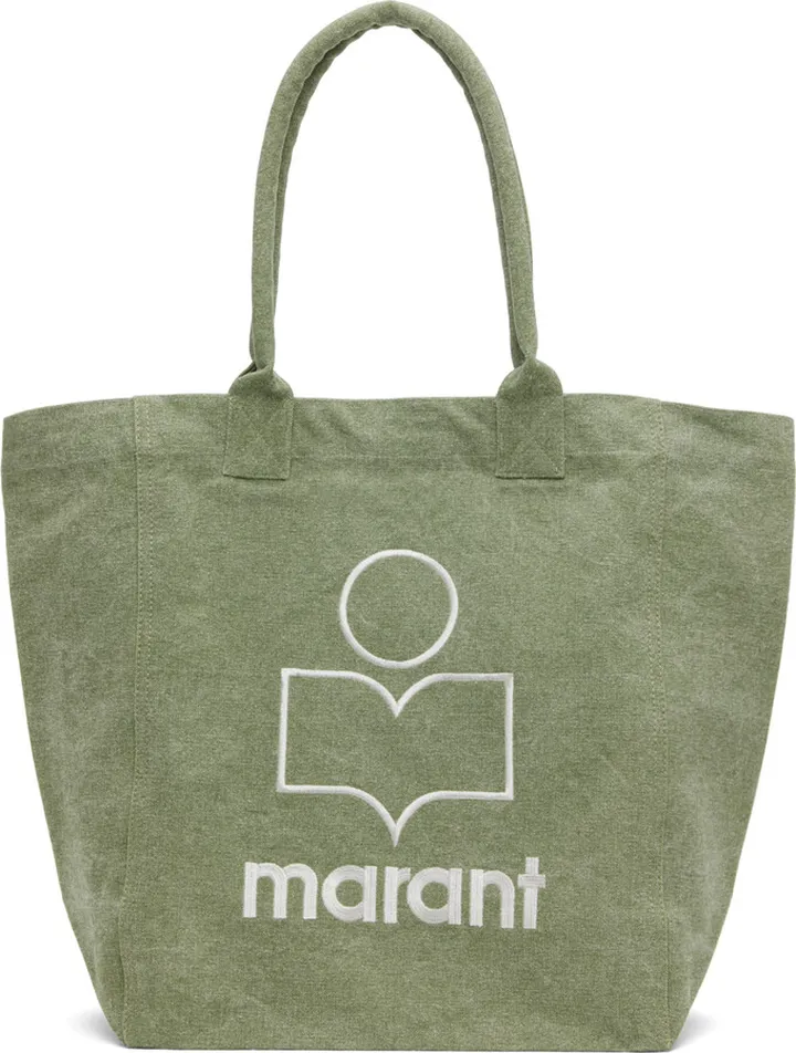 Isabel Marant Green Yenky Tote