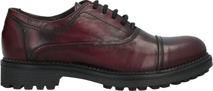 Lace-up Shoes Burgundy