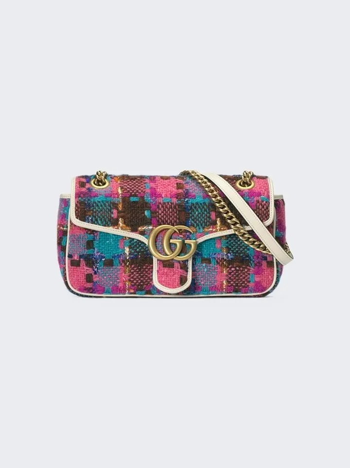 GG Marmont Small Shoulder Bag Pink