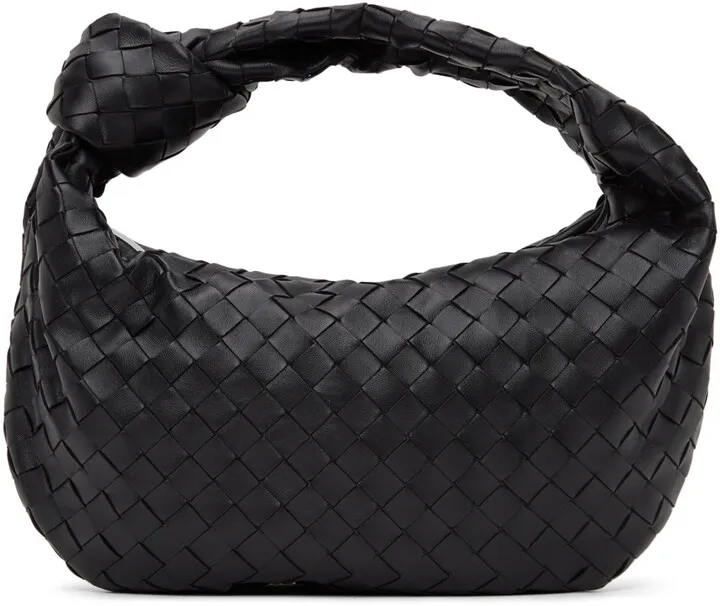 Bottega Veneta Black Teen Jodie Bag