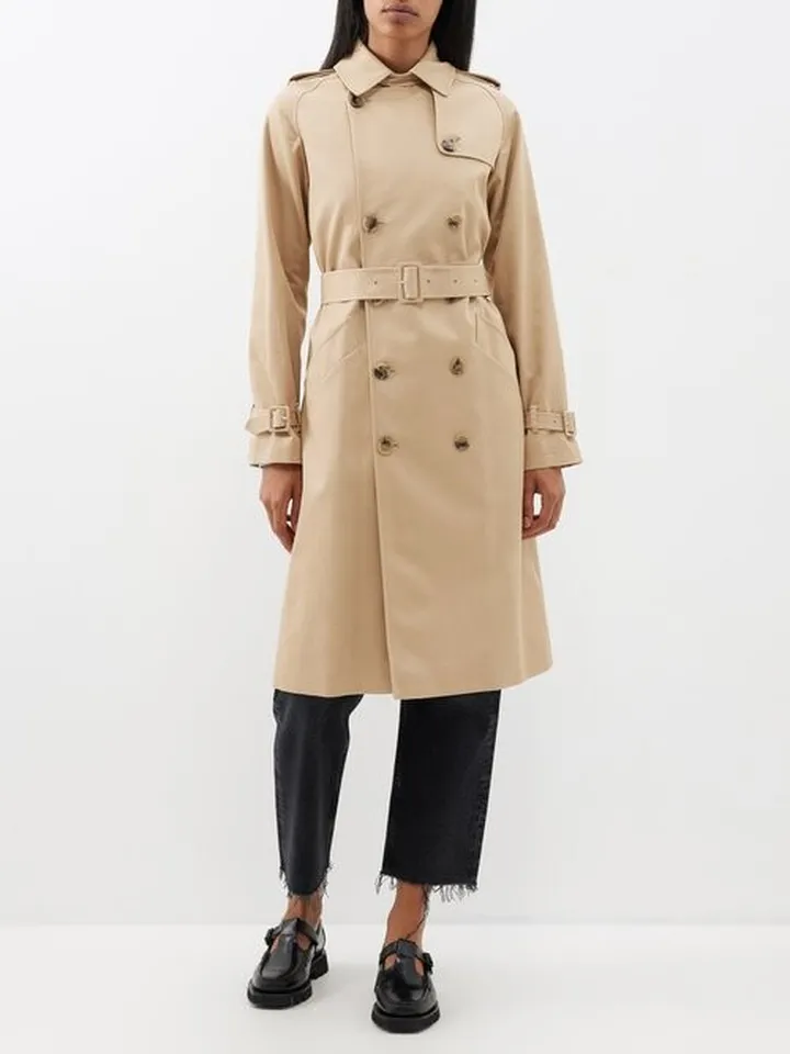 Greta Cotton-twill Trench Coat