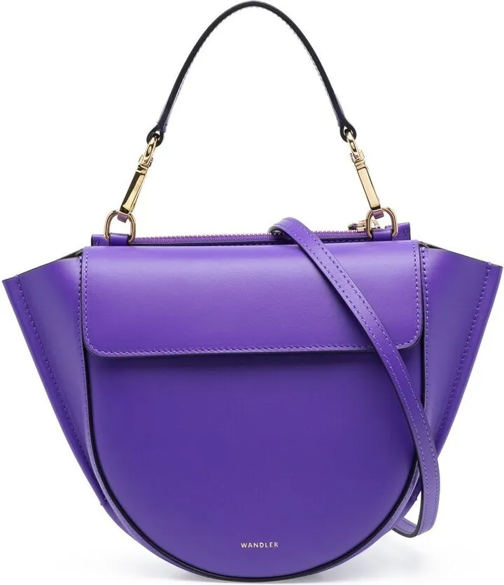 Hortensia leather tote bag