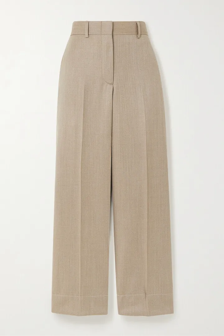 Brioni - Wool-twill Straight-leg Pants - Brown