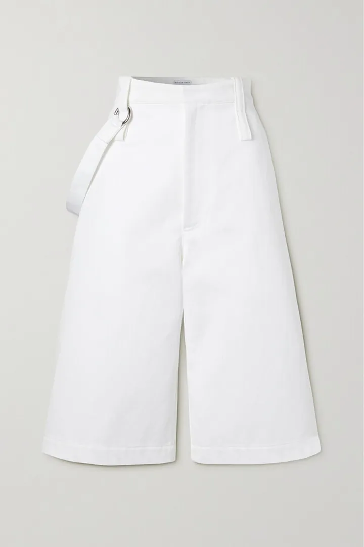Bottega Veneta - Cotton-twill Shorts - White