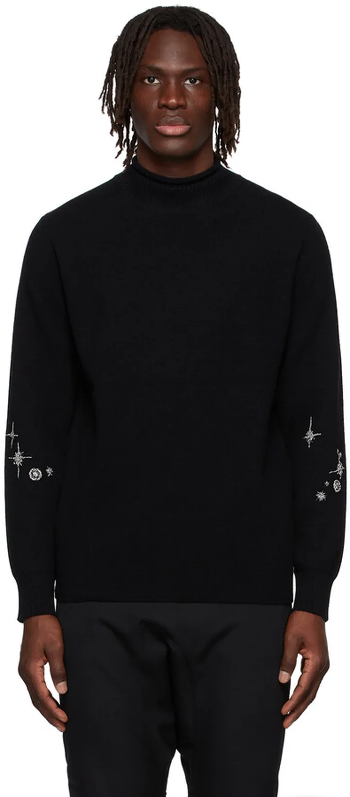 We11done Black Cashmere Sweater
