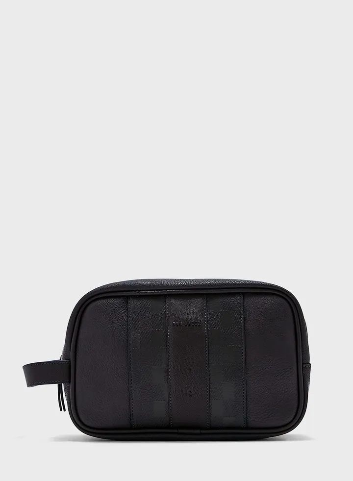 House Check Pu Washbag