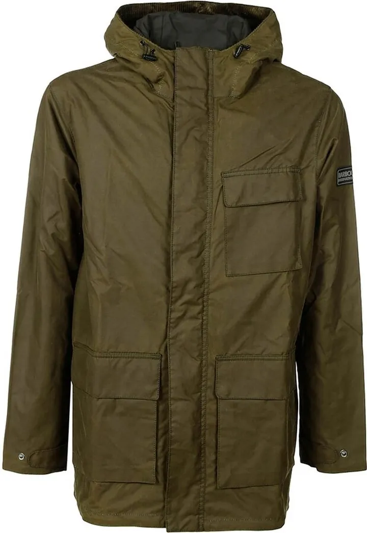 Barbour Long-Sleeved Hooded Coat