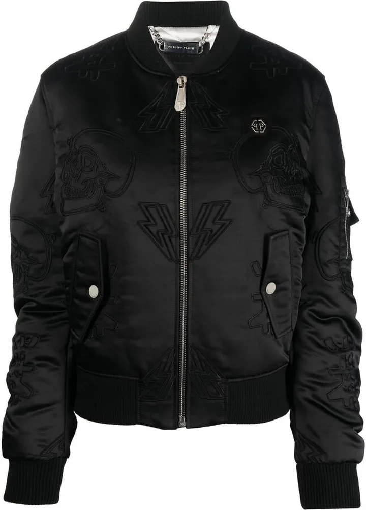 Embroidered Bomber Jacket