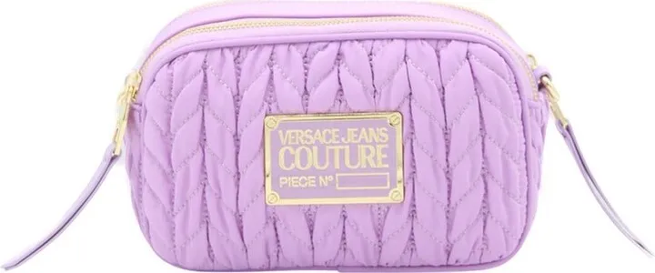 Versace Jeans Couture Logo Plaque Zipped Crossbody Bag