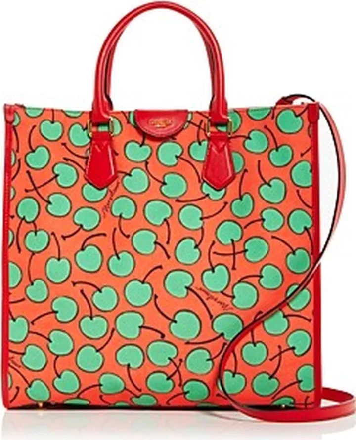 Moschino Cherry Print Tote