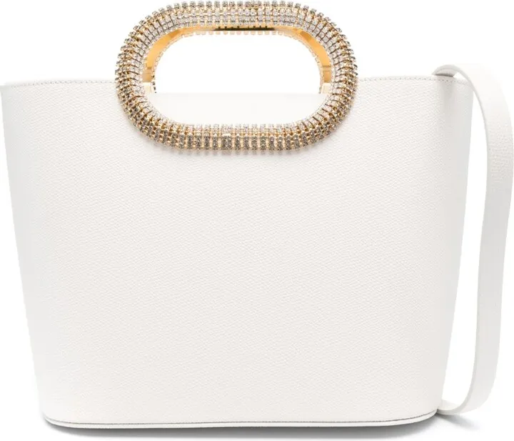 Anita leather tote bag