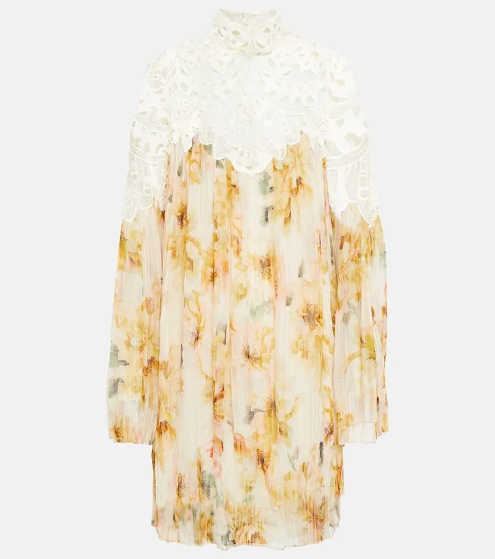 Nora floral georgette maxi dress