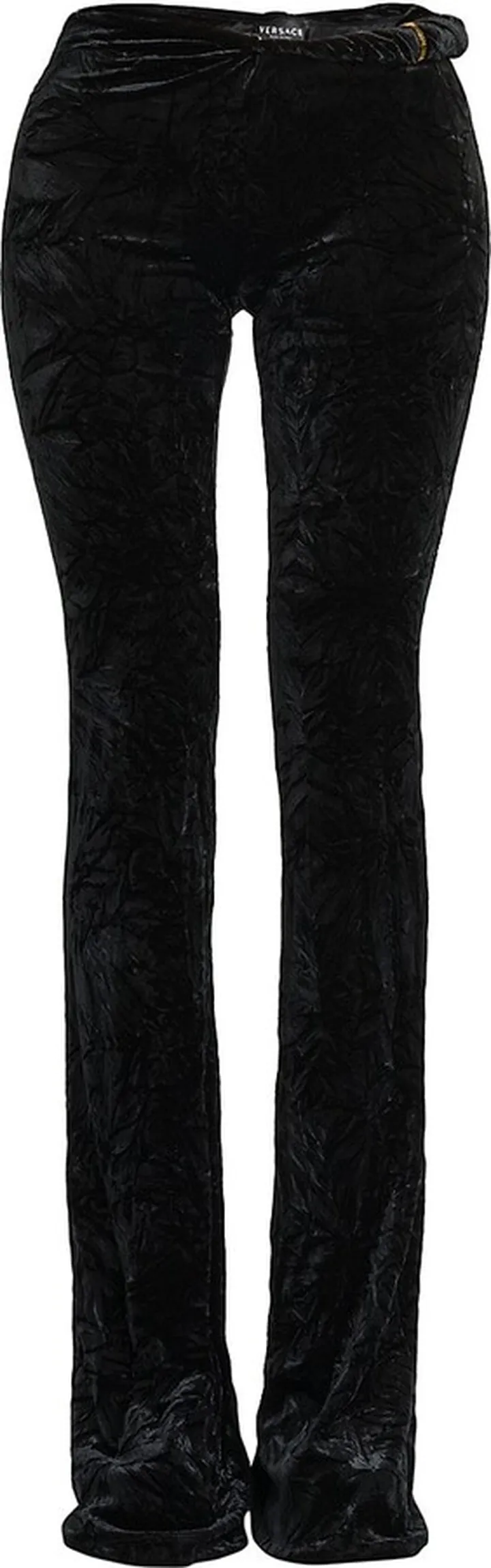 Crushed Velvet Skinny Pants