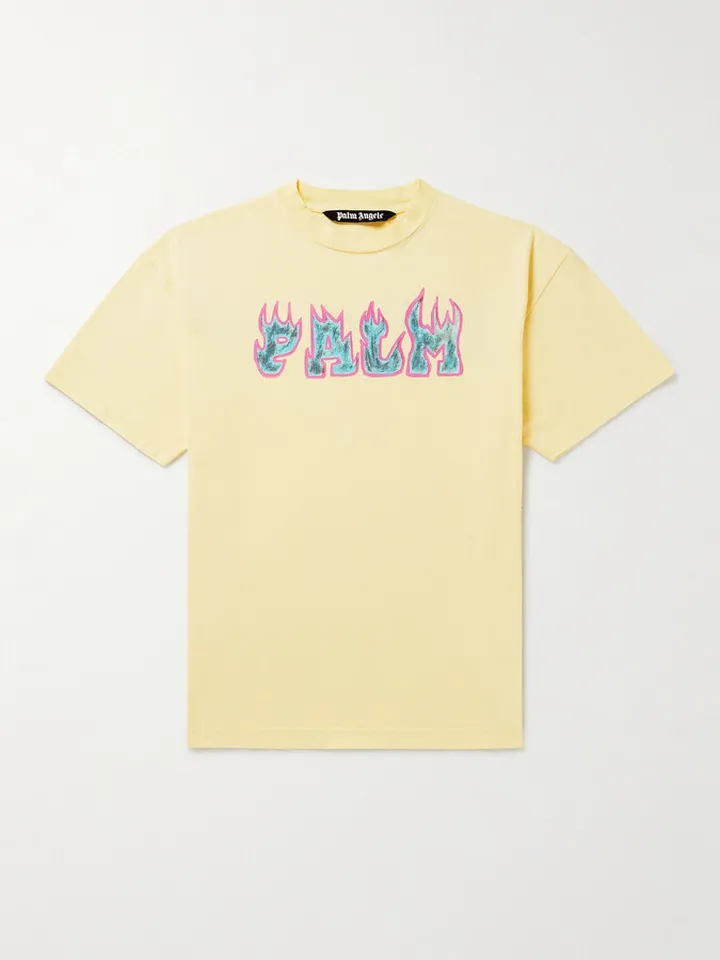 Logo-Print Cotton-Jersey T-Shirt