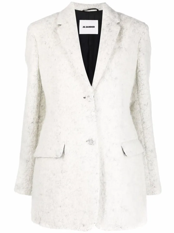 Single-Breasted Tailored Coat
