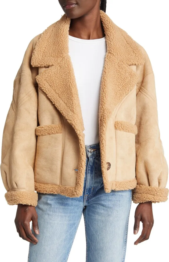 Faux Shearling Jacket
