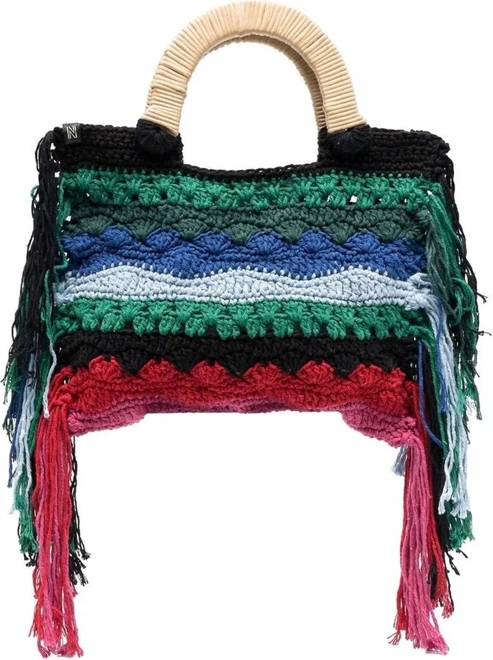 mini Vera crochet tote bag