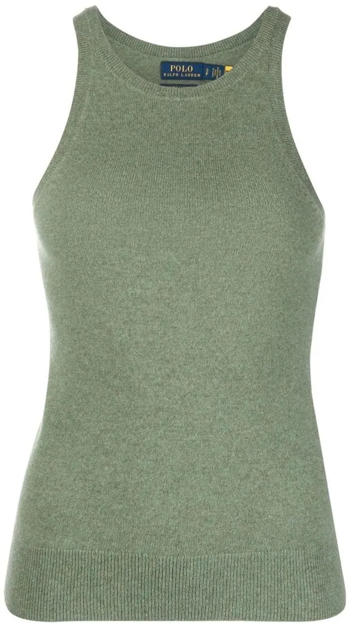 Knitted Cashmere Tank Top