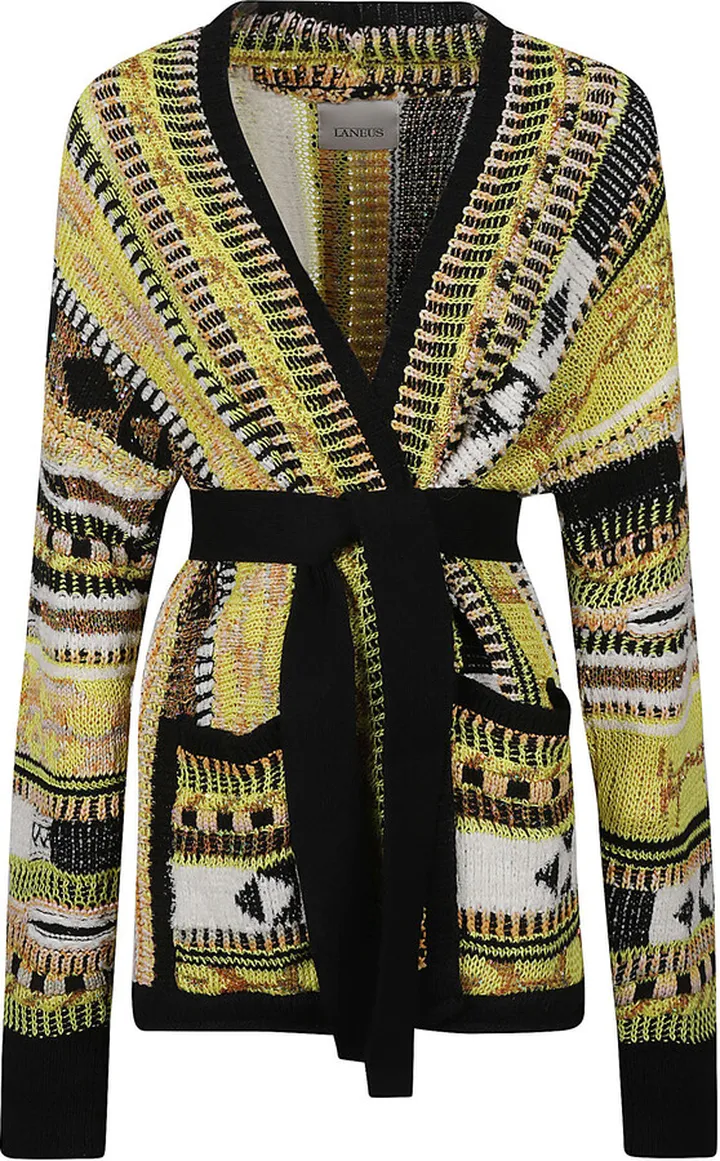 V-neck Knitted Cardigan