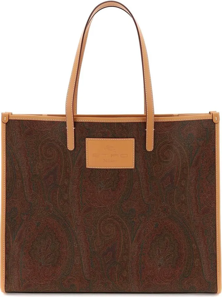Etro Paisley Big Shopping Bag