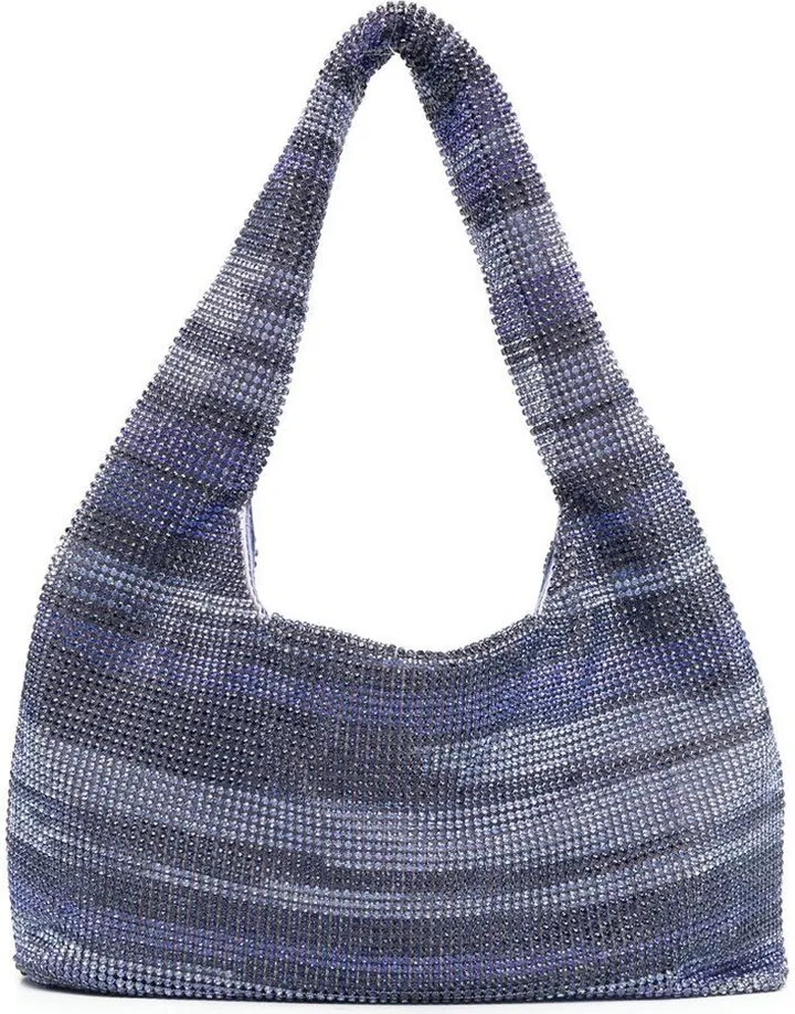 Crystal-Embellished Tote Bag