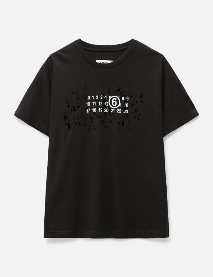 Number logo T-shirt