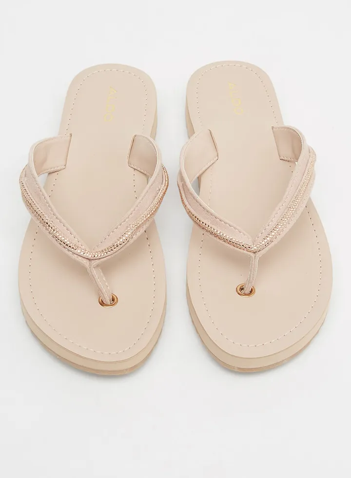 Polo Flip Flops Beige