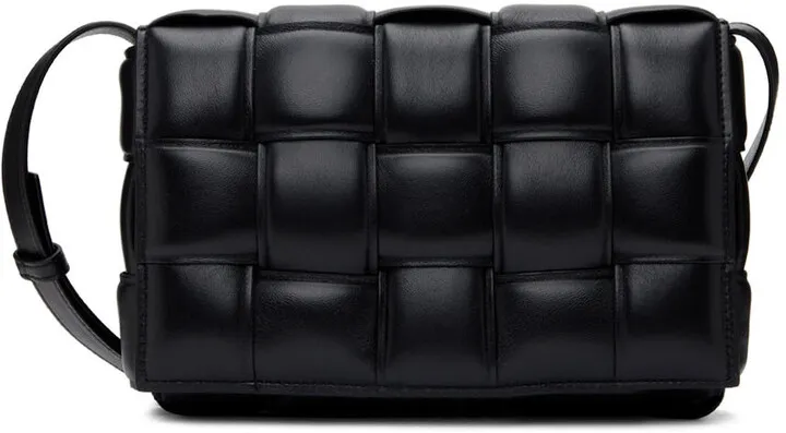 Bottega Veneta Black Padded Cassette Bag