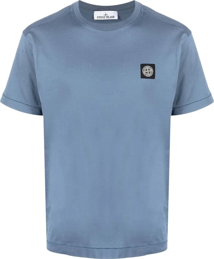 chest logo-patch T-shirt