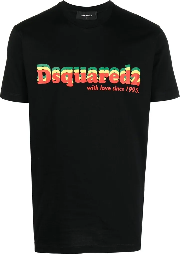 logo-print cotton T-shirt