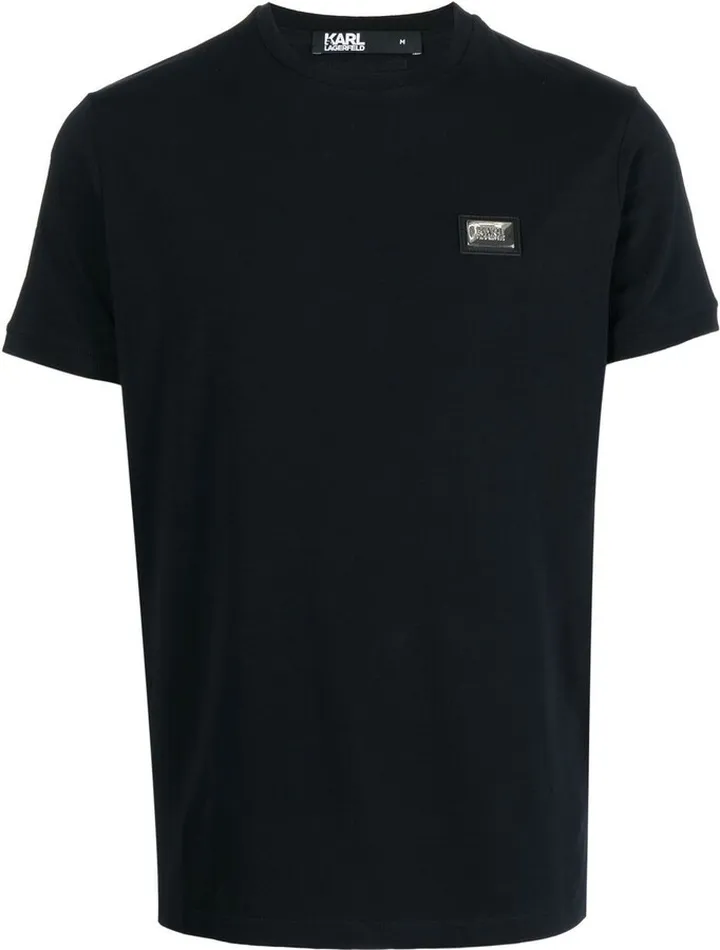 logo-plaque crew-neck T-shirt