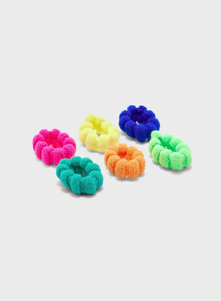6 Pack Soft Wobble Hair Tie