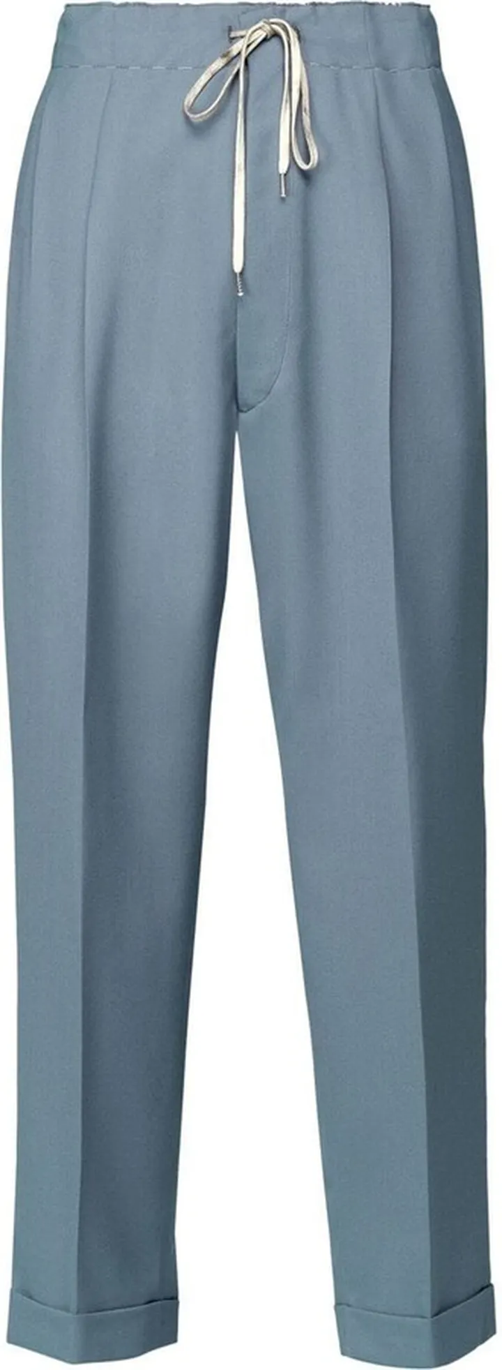 Drawstring Tapered Trousers