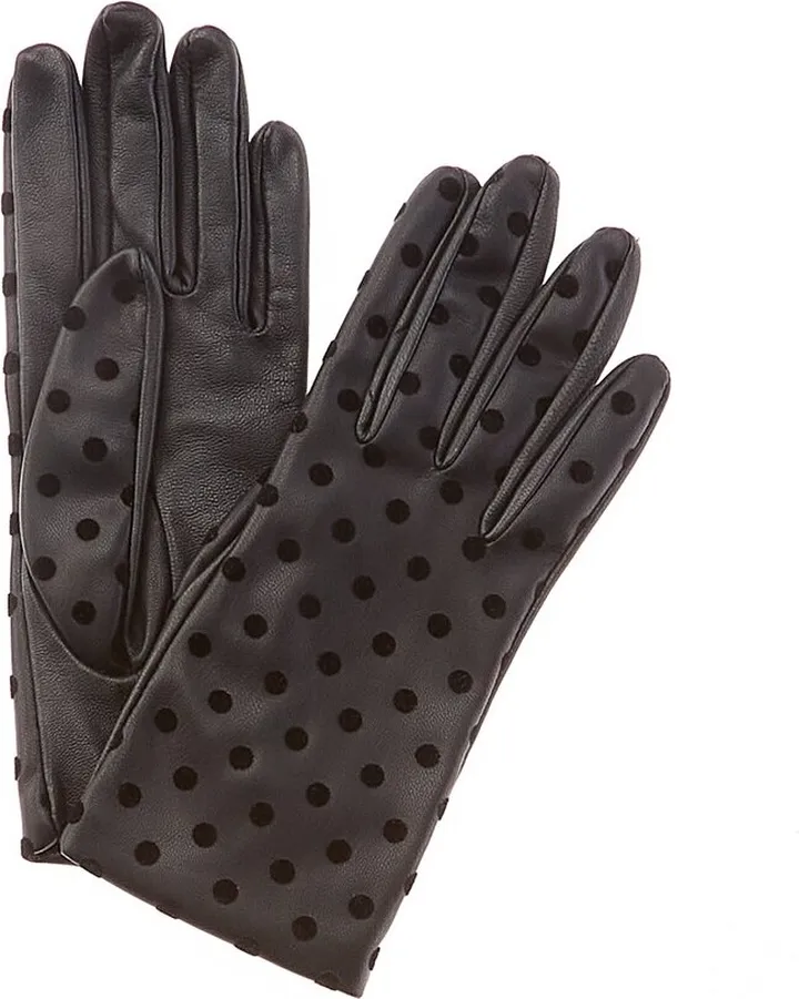 Lord & Taylor Silk-Lined Gloves