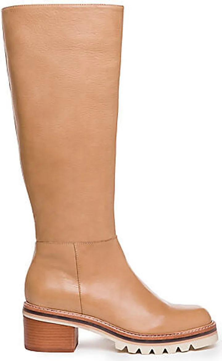 Bernardo Susana Tall Boots Beige
