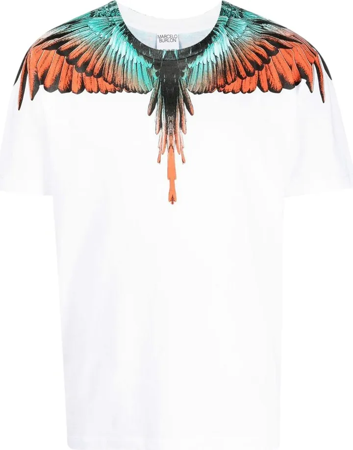 Icon Wings Regular T-shirt White Orange