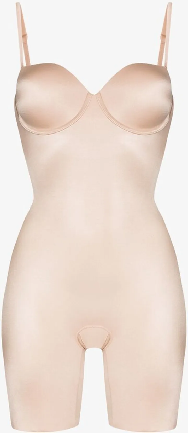 Nude Suit Your Fancy Mid-Thigh Bodysuit