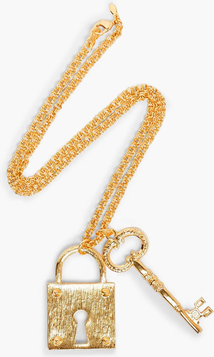 Gold-tone necklace