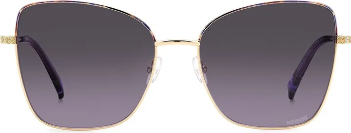 59mm Cat Eye Sunglasses