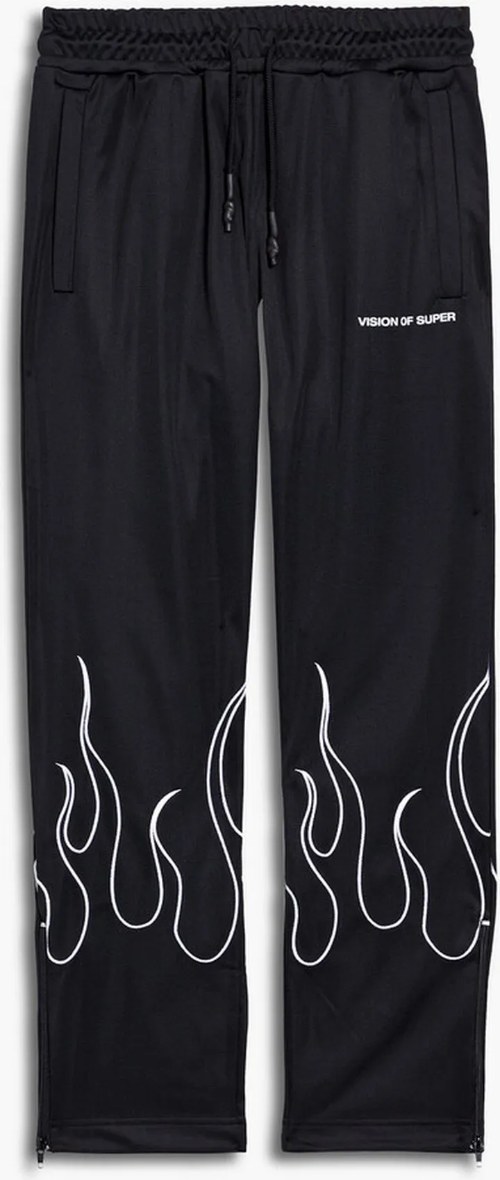 Printed jersey track pants