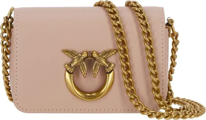 Pinko Love Click Chained Mini Crossbody Bag