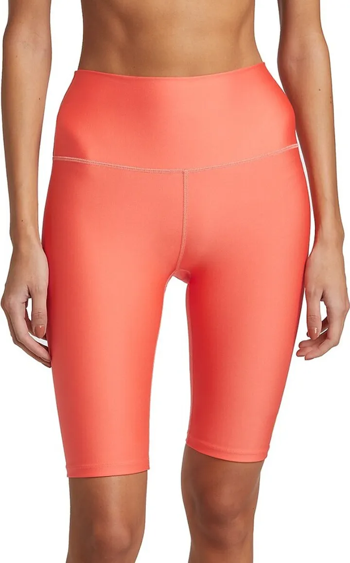 Scoreline High Waist Bike Shorts