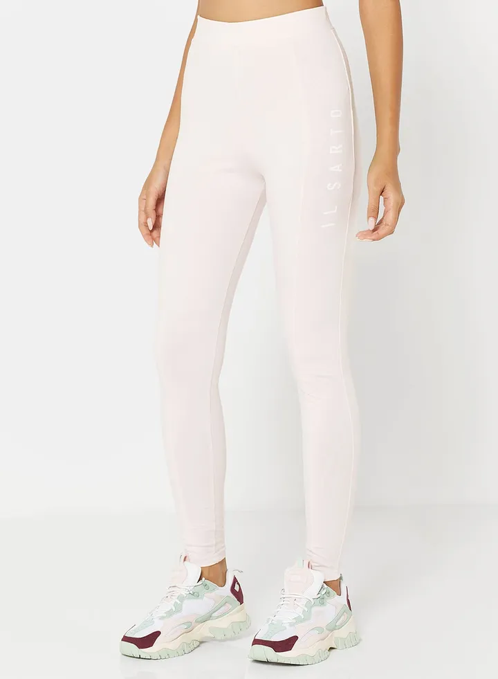 Logo Seam Detail Leggings